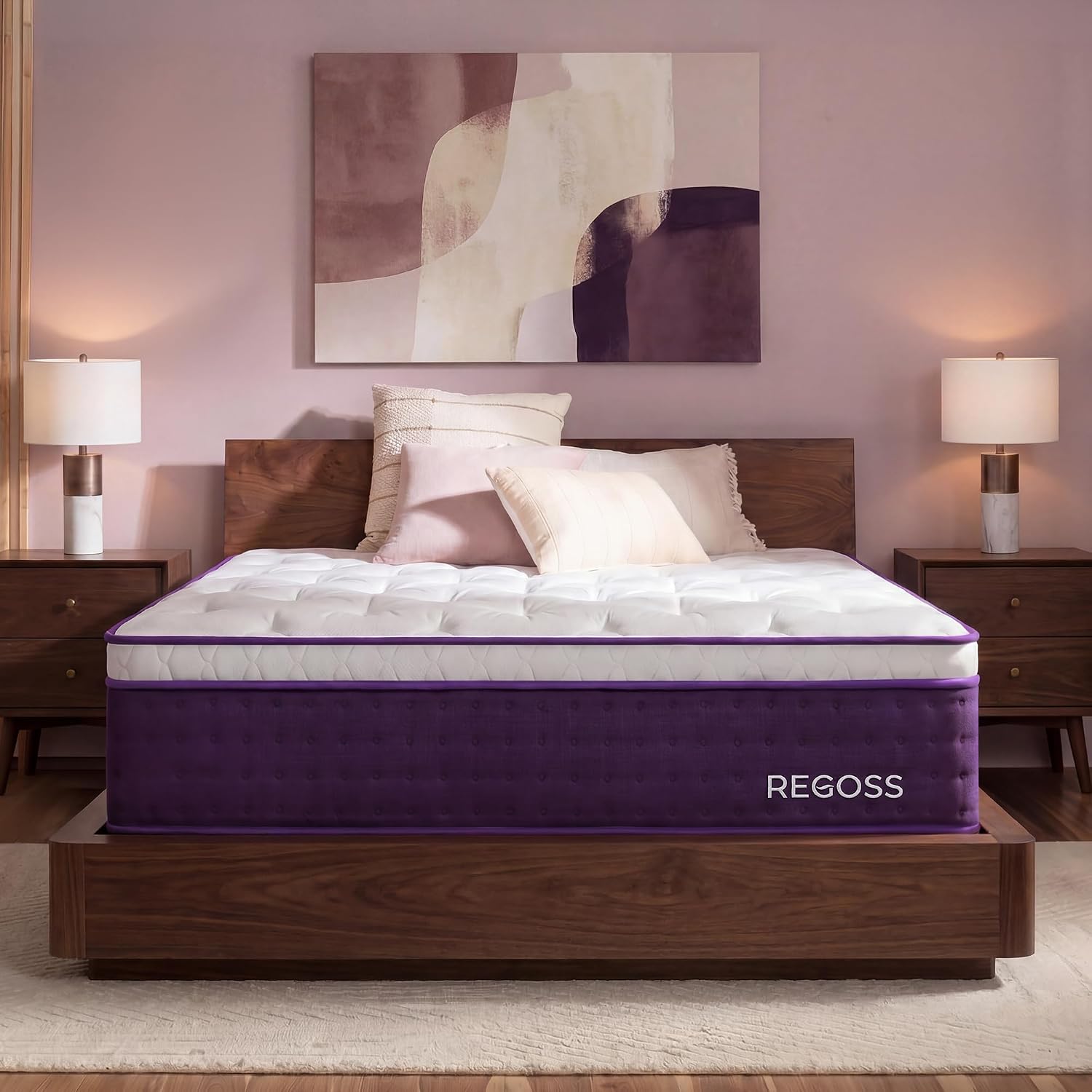 Memory Foam Mattress In A Box Queen - Yumuşak Peluş Kraliçe Yatak 12 İnç