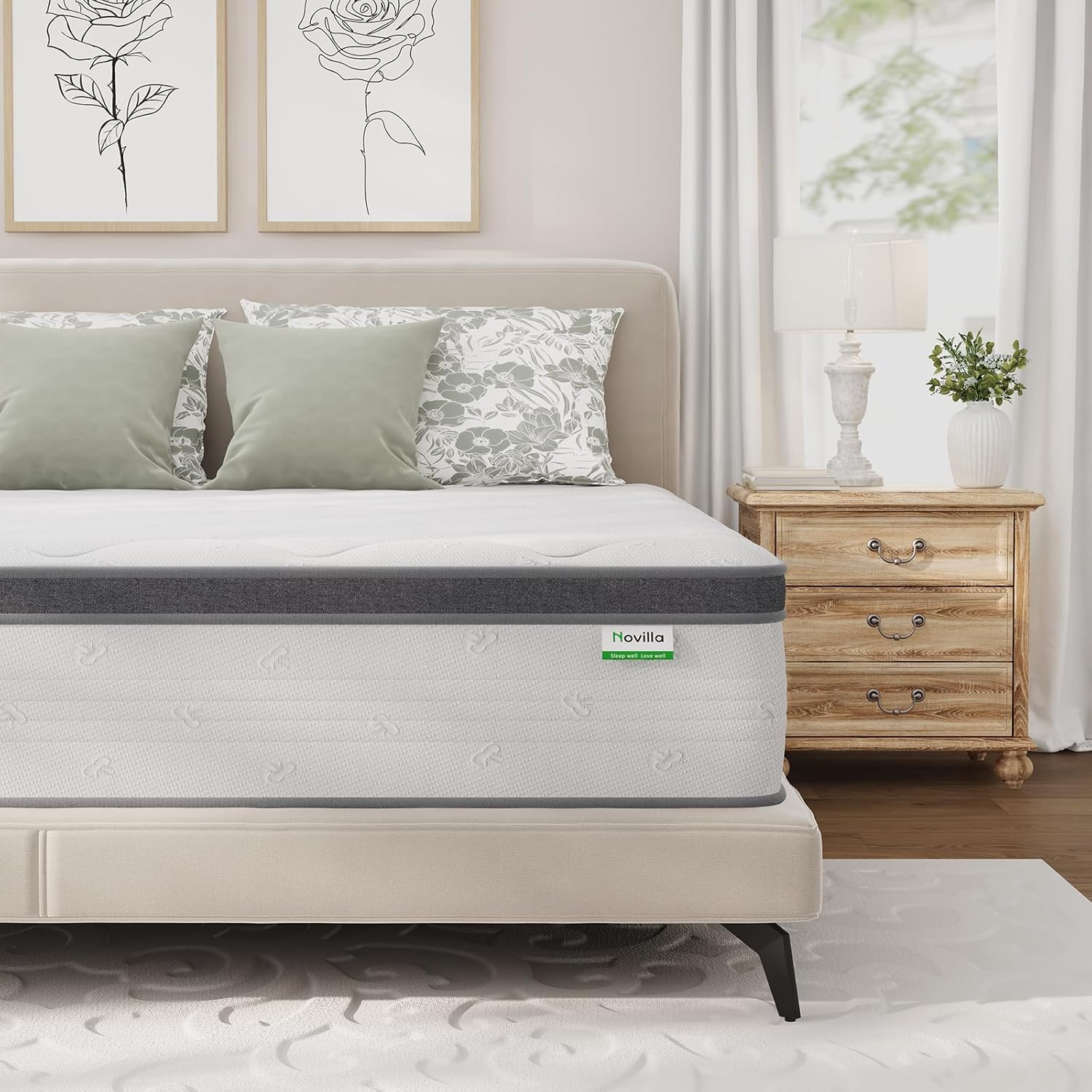 Queen Boy Yatak, 14 İnç Kalınl - Memory Foam Mattress In A Box Queen incelemesi ve fiyatı