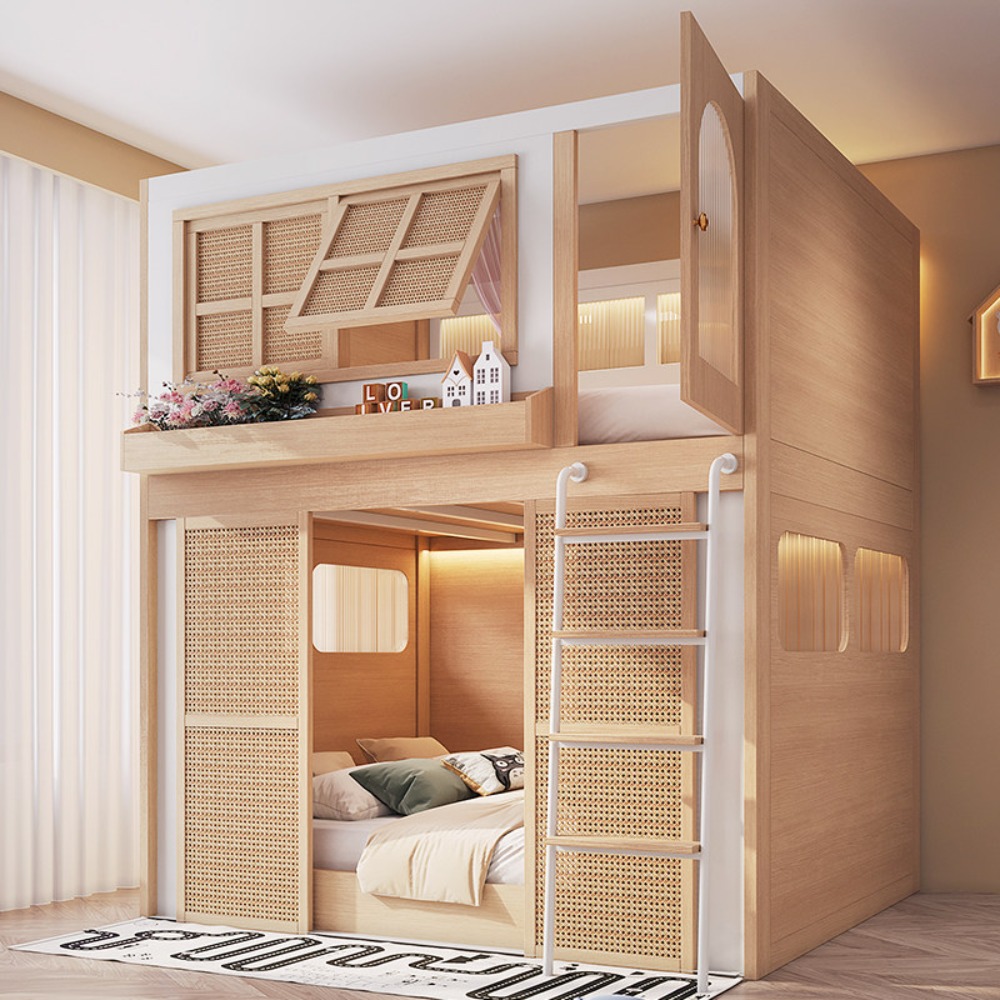 Kardeşler için Ayrı Gizlilik A - Bunk Bed With Stairs And Slide incelemesi ve fiyatı